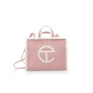 Telfar x UGG Pink Suede Medium Tote Bag